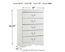 Anarasia Chest of Drawers - Watson's 87 Furniture (Middlefield,OH)