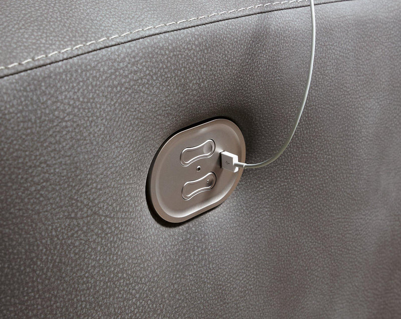 Next-Gen DuraPella Power Reclining Sectional Loveseat - Watson's 87 Furniture (Middlefield,OH)