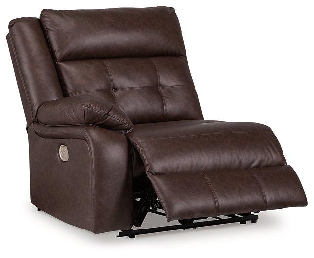 Punch Up Power Reclining Sectional Loveseat with Console - Watson's 87 Furniture (Middlefield,OH)