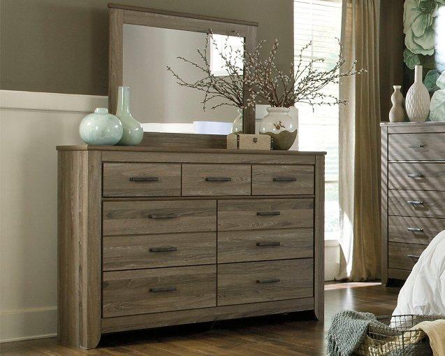 Zelen Dresser and Mirror - Watson's 87 Furniture (Middlefield,OH)