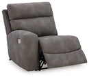 Next-Gen DuraPella Power Reclining Sectional Loveseat - Watson's 87 Furniture (Middlefield,OH)