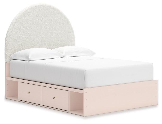 Wistenpine Upholstered Bed with Storage - Watson's 87 Furniture (Middlefield,OH)
