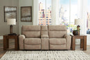 Next-Gen DuraPella Power Reclining Sectional Loveseat with Console - Watson's 87 Furniture (Middlefield,OH)