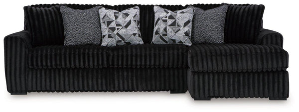 Midnight-Madness Sectional Sofa with Chaise - Watson's 87 Furniture (Middlefield,OH)