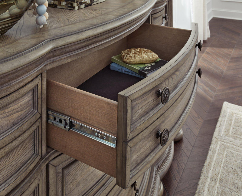 Ardenfield Dresser and Mirror - Watson's 87 Furniture (Middlefield,OH)