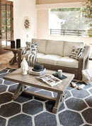 Beachcroft Beachcroft Nuvella Sofa with Coffee and End Table - Watson's 87 Furniture (Middlefield,OH)