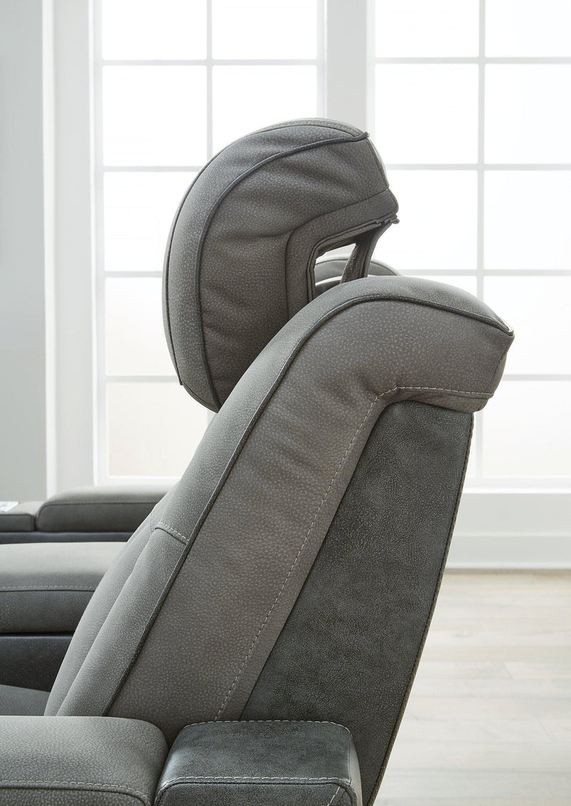 Next-Gen DuraPella Power Reclining Loveseat with Console - Watson's 87 Furniture (Middlefield,OH)