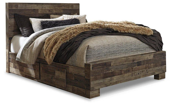 Derekson Bed with 2 Side Storage - Watson's 87 Furniture (Middlefield,OH)