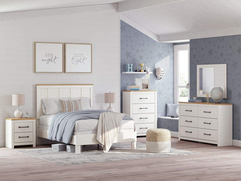 Linnocreek Dresser and Mirror - Watson's 87 Furniture (Middlefield,OH)