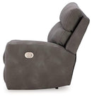 Next-Gen DuraPella Power Reclining Sectional Loveseat with Console - Watson's 87 Furniture (Middlefield,OH)