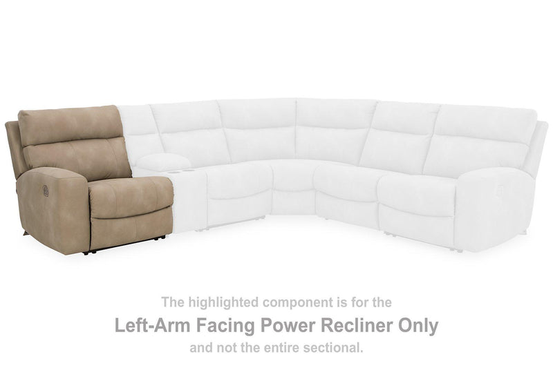 Next-Gen DuraPella Power Reclining Sectional - Watson's 87 Furniture (Middlefield,OH)