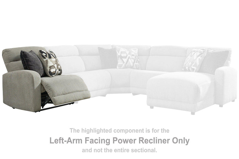 Colleyville Power Reclining Sectional with Chaise - Watson's 87 Furniture (Middlefield,OH)
