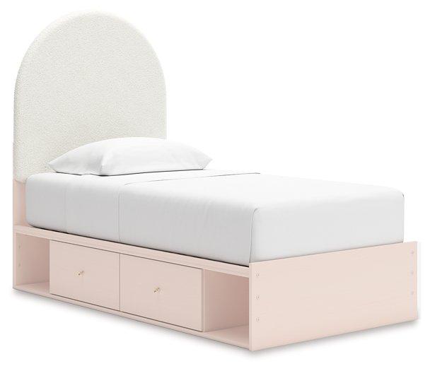 Wistenpine Upholstered Bed with Storage - Watson's 87 Furniture (Middlefield,OH)