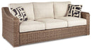 Beachcroft Beachcroft Nuvella Sofa with Coffee and End Table - Watson's 87 Furniture (Middlefield,OH)
