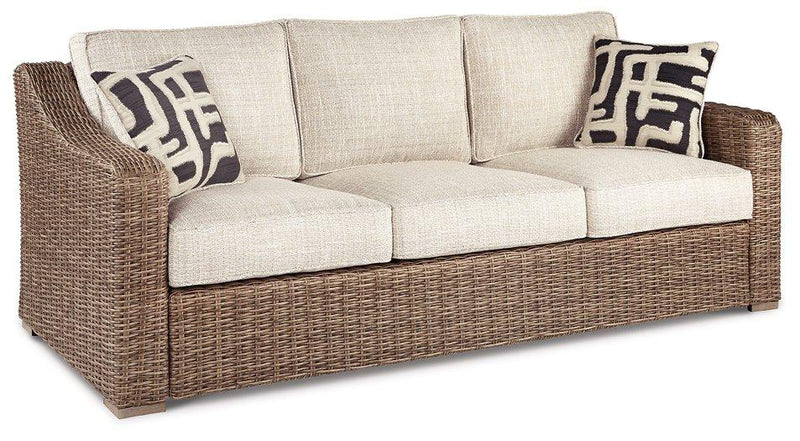 Beachcroft Outdoor Sofa, Lounge Chairs and Fire Pit - Watson's 87 Furniture (Middlefield,OH)