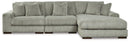 Lindyn Sectional with Chaise - Watson's 87 Furniture (Middlefield,OH)