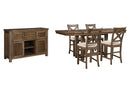 Moriville Counter Height Dining Set - Watson's 87 Furniture (Middlefield,OH)