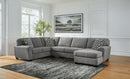 Birkdale Court Sectional with Chaise - Watson's 87 Furniture (Middlefield,OH)