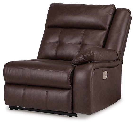 Punch Up Power Reclining Sectional Loveseat with Console - Watson's 87 Furniture (Middlefield,OH)