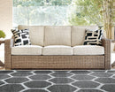 Beachcroft Beachcroft Nuvella Sofa with Coffee and End Table - Watson's 87 Furniture (Middlefield,OH)