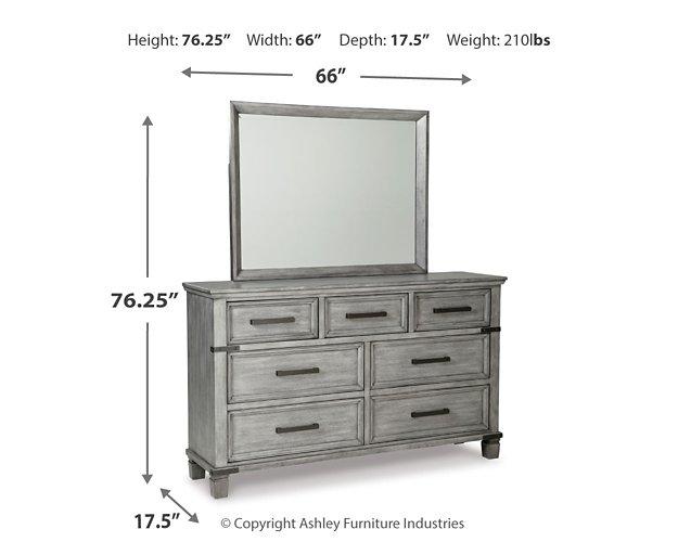 Russelyn Dresser and Mirror - Watson's 87 Furniture (Middlefield,OH)