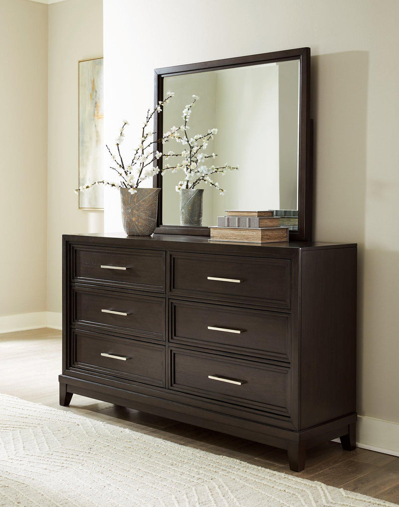 Neymorton Dresser and Mirror - Watson's 87 Furniture (Middlefield,OH)