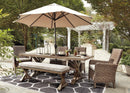 Beachcroft Outdoor Dining Table - Watson's 87 Furniture (Middlefield,OH)