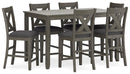 Caitbrook Counter Height Dining Table and Bar Stools (Set of 7) - Watson's 87 Furniture (Middlefield,OH)