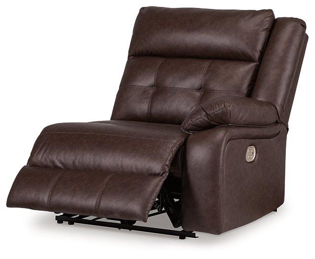 Punch Up Power Reclining Sectional Loveseat with Console - Watson's 87 Furniture (Middlefield,OH)