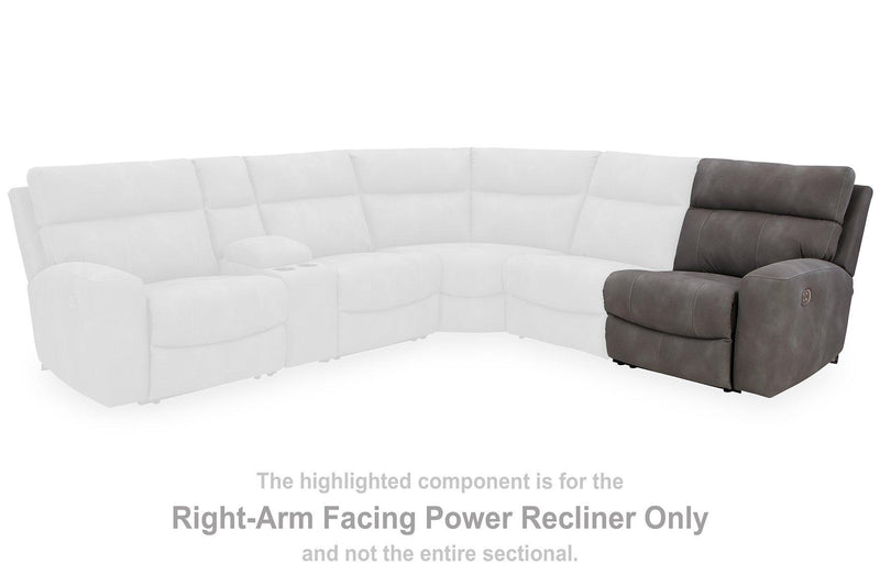 Next-Gen DuraPella Power Reclining Sectional - Watson's 87 Furniture (Middlefield,OH)