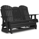 Hyland wave Outdoor Glider Loveseat - Watson's 87 Furniture (Middlefield,OH)