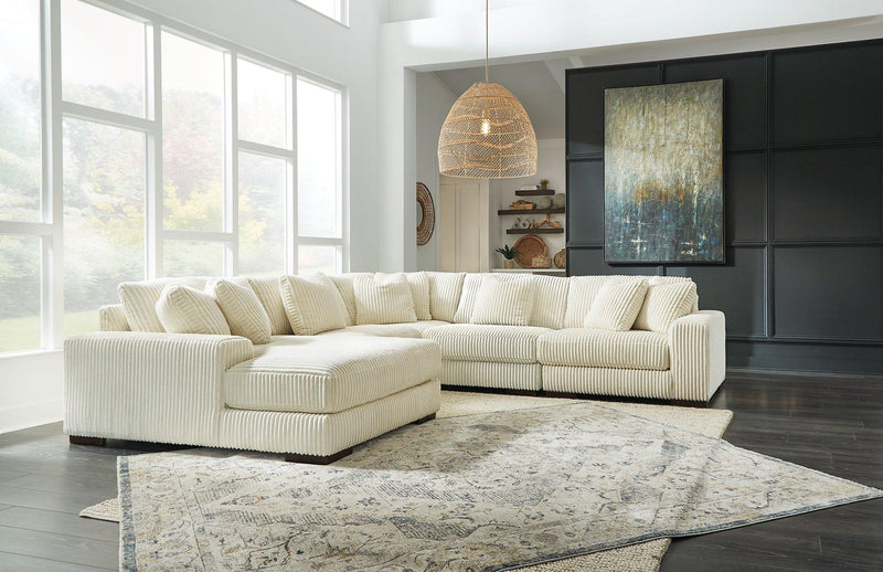 Lindyn Sectional with Chaise - Watson's 87 Furniture (Middlefield,OH)