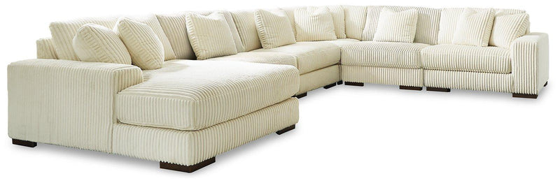 Lindyn Sectional with Chaise - Watson's 87 Furniture (Middlefield,OH)