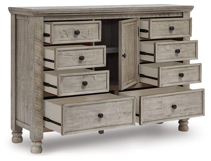 Harrastone Dresser and Mirror - Watson's 87 Furniture (Middlefield,OH)