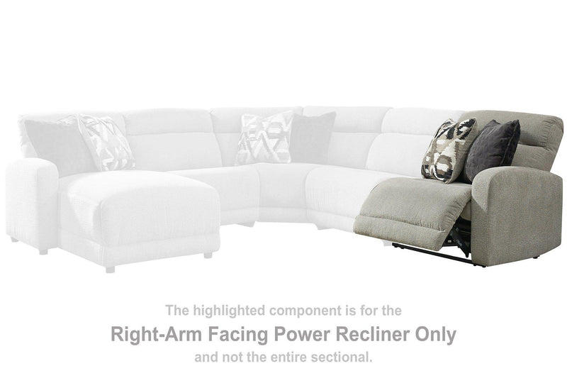 Colleyville Power Reclining Sectional with Chaise - Watson's 87 Furniture (Middlefield,OH)