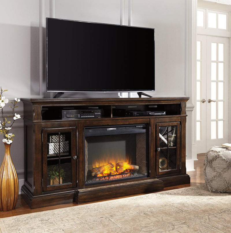 Roddinton 72" TV Stand with Electric Fireplace - Watson's 87 Furniture (Middlefield,OH)