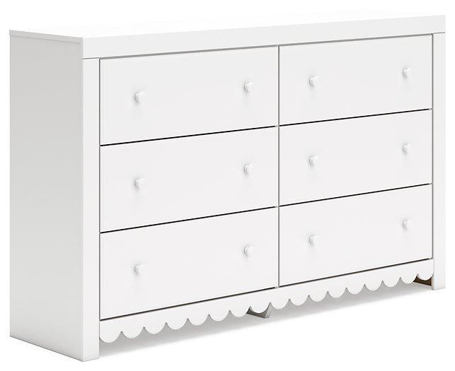 Mollviney Dresser and Mirror - Watson's 87 Furniture (Middlefield,OH)
