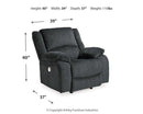 Draycoll Power Recliner - Watson's 87 Furniture (Middlefield,OH)