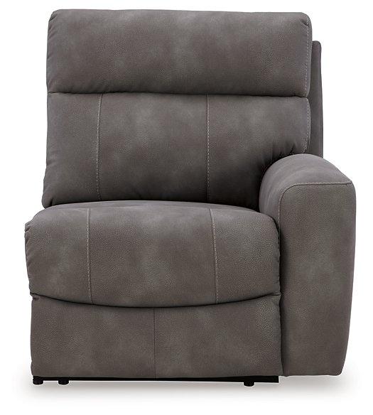 Next-Gen DuraPella Power Reclining Sectional Loveseat - Watson's 87 Furniture (Middlefield,OH)