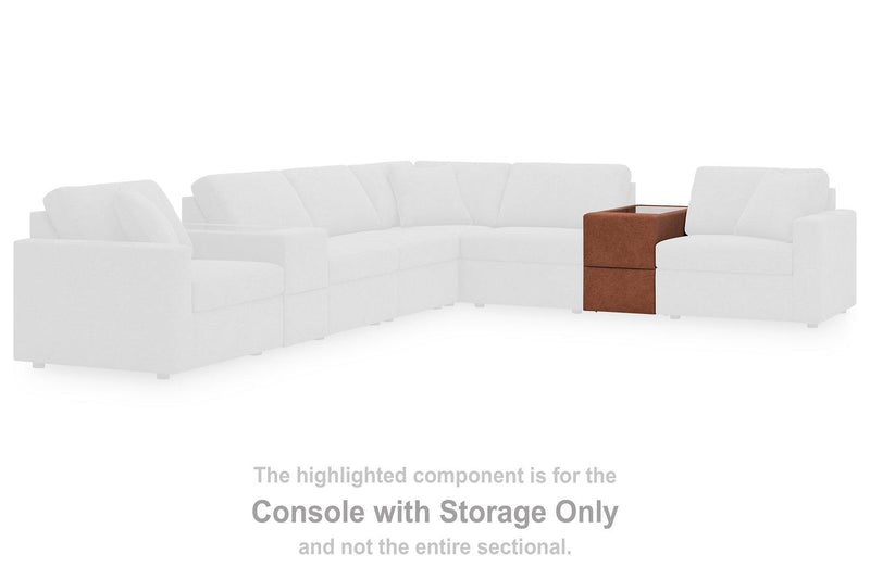 Modmax Balanced Sectional with Audio and Storage Consoles - Watson's 87 Furniture (Middlefield,OH)