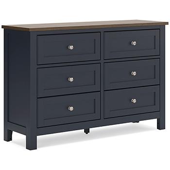 Landocken Dresser and Mirror - Watson's 87 Furniture (Middlefield,OH)