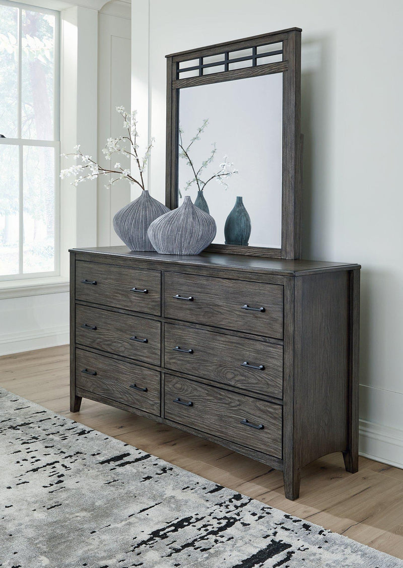Montillan Dresser and Mirror - Watson's 87 Furniture (Middlefield,OH)