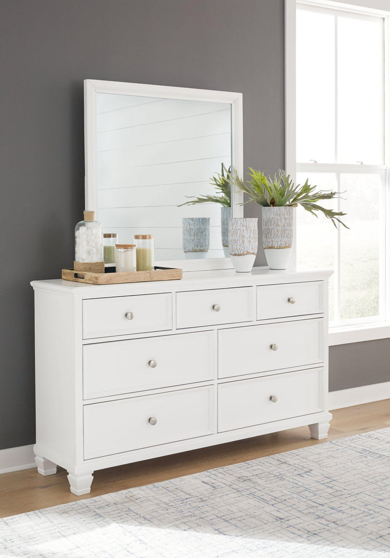 Fortman Dresser and Mirror - Watson's 87 Furniture (Middlefield,OH)