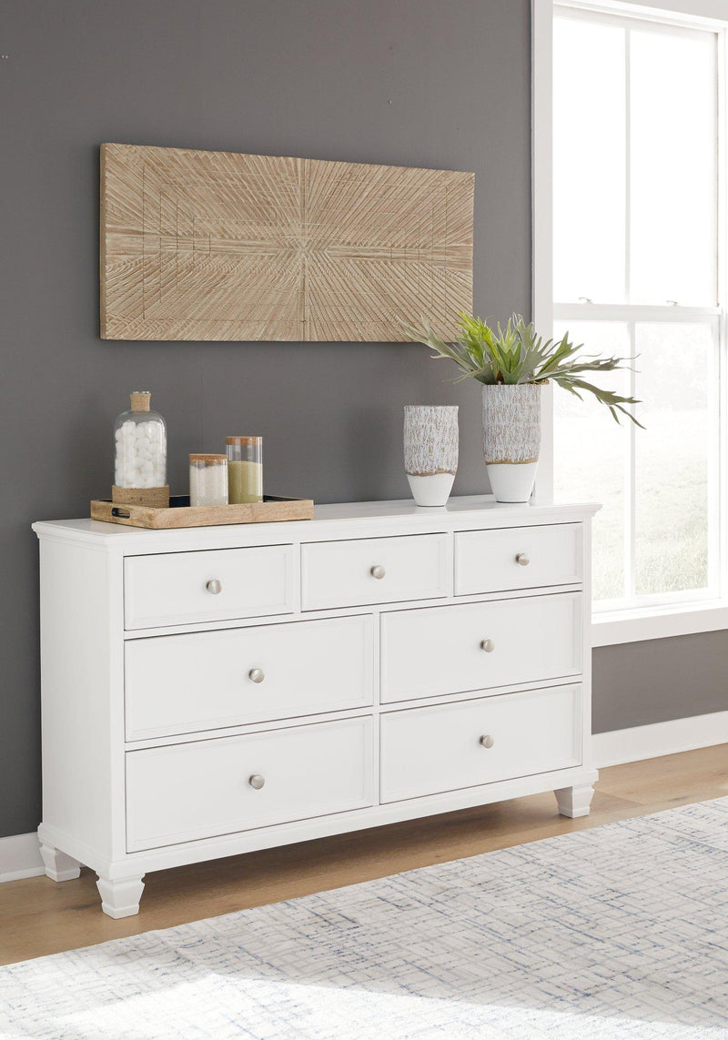 Fortman Dresser and Mirror - Watson's 87 Furniture (Middlefield,OH)