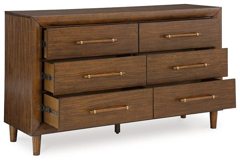 Lyncott Dresser and Mirror - Watson's 87 Furniture (Middlefield,OH)