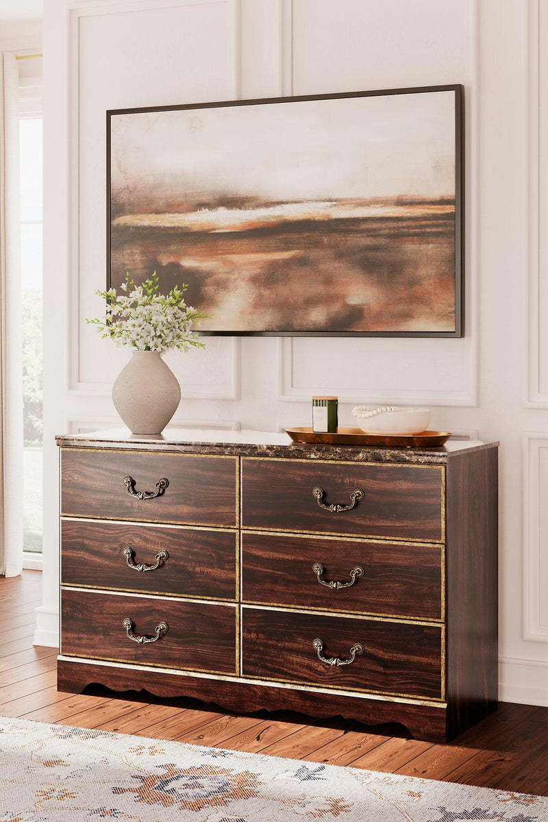 Glosmount Dresser and Mirror - Watson's 87 Furniture (Middlefield,OH)
