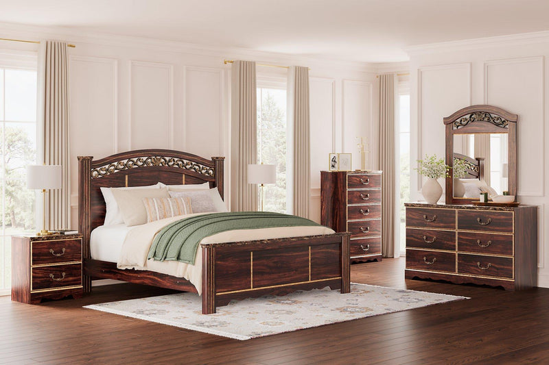Glosmount Dresser and Mirror - Watson's 87 Furniture (Middlefield,OH)