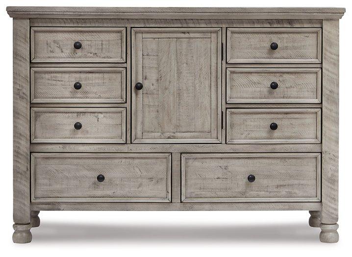 Harrastone Dresser and Mirror - Watson's 87 Furniture (Middlefield,OH)