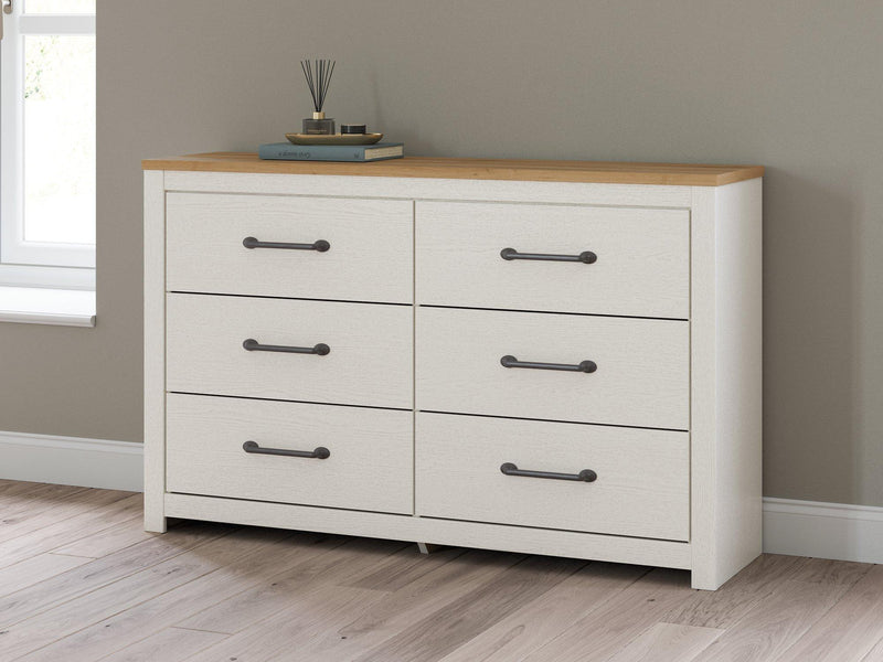 Linnocreek Dresser and Mirror - Watson's 87 Furniture (Middlefield,OH)