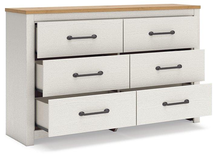 Linnocreek Dresser and Mirror - Watson's 87 Furniture (Middlefield,OH)